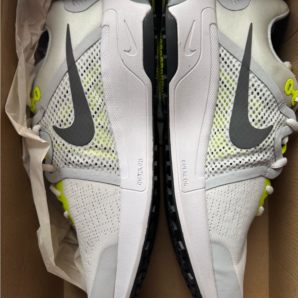 Nike White and Gray Sneakers